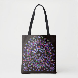 Notre Dame Cathedral Paris Rose Window Tasche