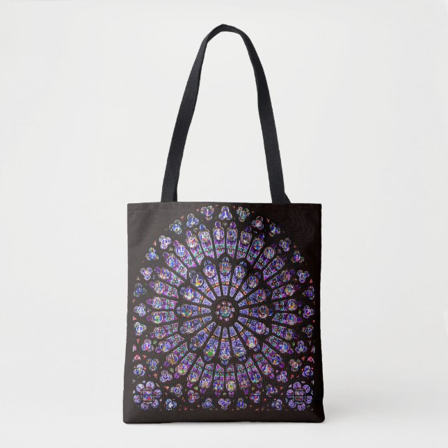 Notre Dame Cathedral Paris Rose Window Tasche (Vorderseite)