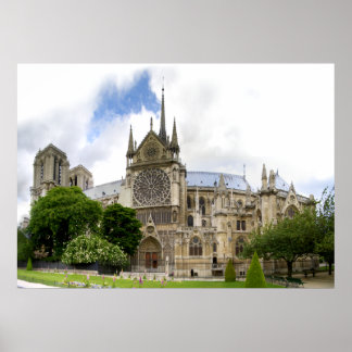 Notre Dame Cathedral Poster