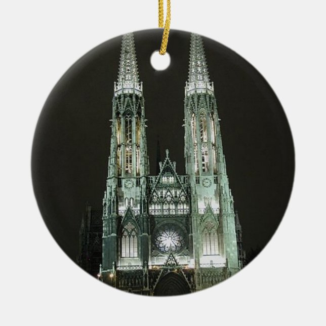 Notre Dame Church Ornament (Vorne)
