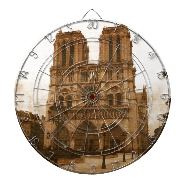 Notre Dame Dartscheibe (vorne)