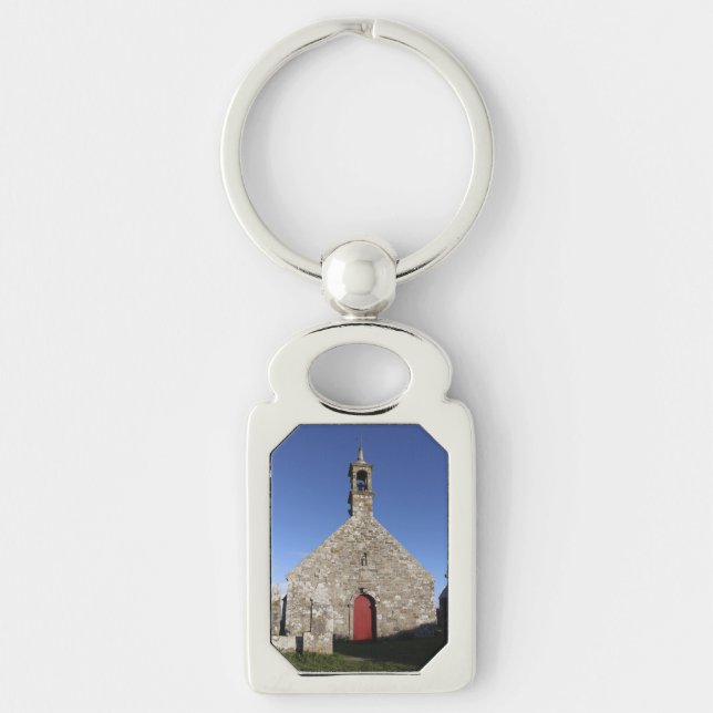 Notre Dame de Bon Voyage in Plogoff Schlüsselanhänger (Vorderseite)