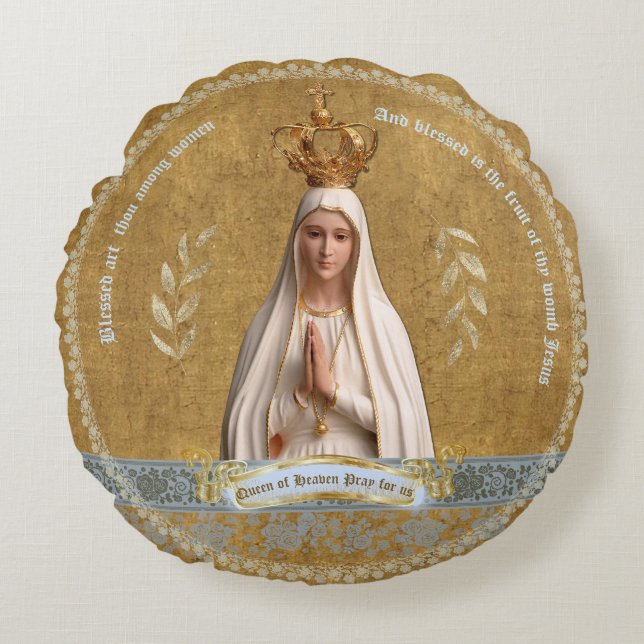 Notre-Dame de Fatima Bienheureuse Mère Coussin (Devant)