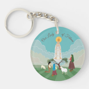 Notre-Dame de Fatima et les trois bergers