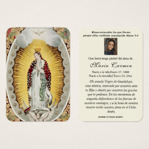 Notre-Dame de Guadalupe Espagne funérailles prière