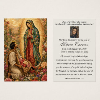 Notre-Dame de Guadalupe et prière mémorielle de Ju