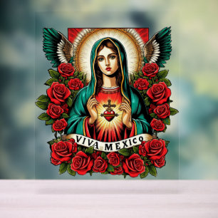 Notre-Dame de Guadalupe Mère Mary Viva Mexique art