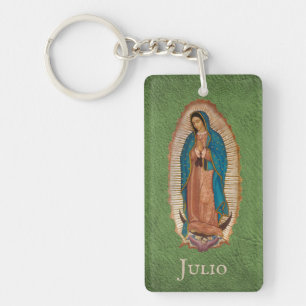 Notre Dame de Guadalupe Mexique Vert & Or