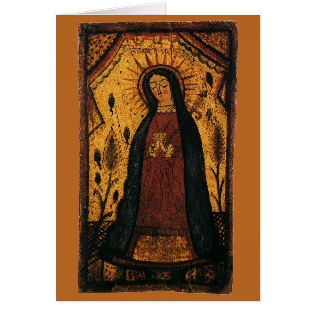 Notre-Dame de Guadalupe par Pedro Antonio Fresquis (Devant)