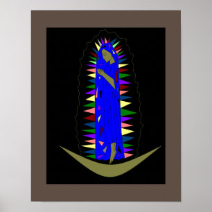 NOTRE DAME DE GUADALUPE POSTER