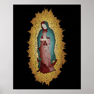NOTRE DAME DE GUADALUPE POSTER