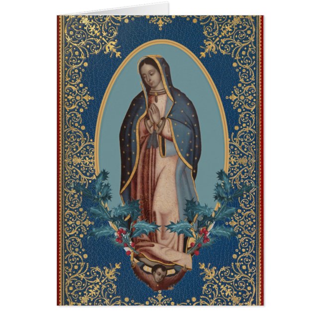 Notre-Dame de Guadalupe Vierge Marie Feliz Navidad (Devant)