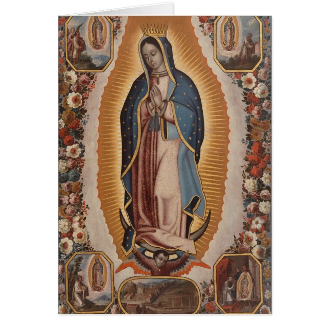 Notre-Dame de Guadalupe Vierge Marie Mexique (Devant)