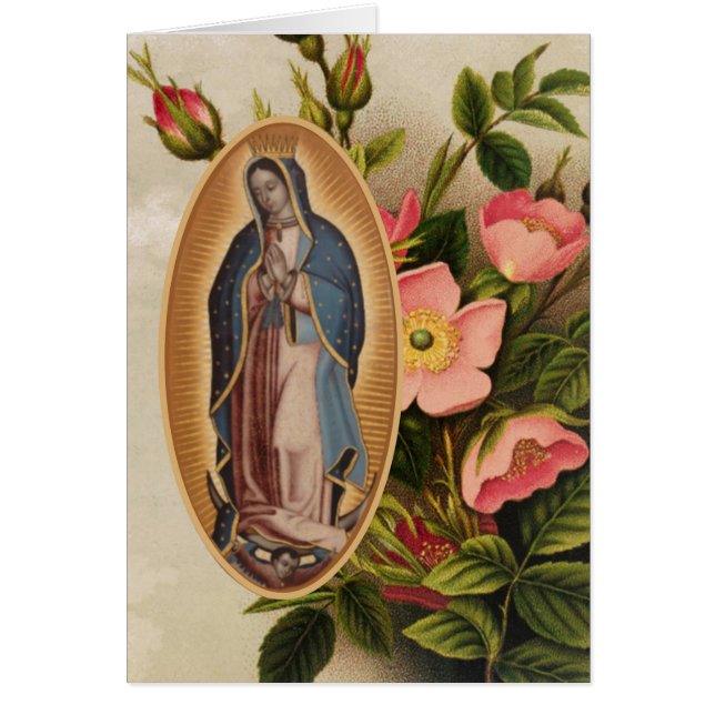 Notre-Dame de Guadalupe Vierge Marie Mexique (Devant)
