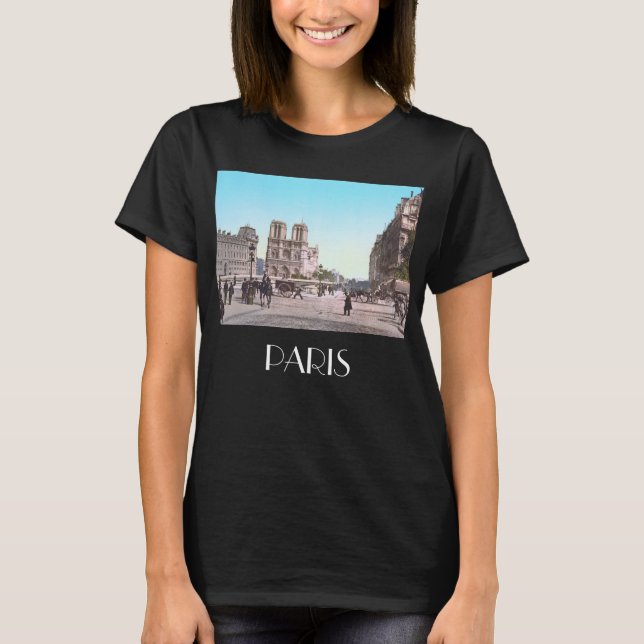 Notre-Dame de Paris (1890) T-Shirt (Vorderseite)