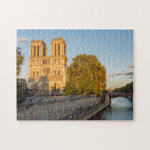 Notre Dame de Paris at Golden Hour - Paris, Frankr