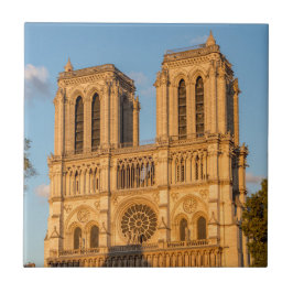 Notre Dame de Paris at Golden Hour - Paris, Frankr Fliese