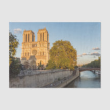 Notre Dame de Paris at Golden Hour - Paris, Frankr