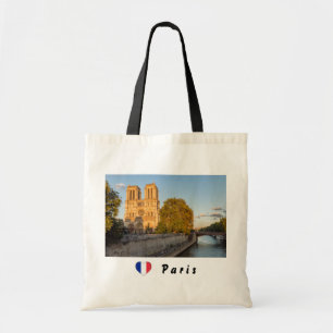 Notre Dame de Paris at Golden Hour - Paris, Frankr Tragetasche