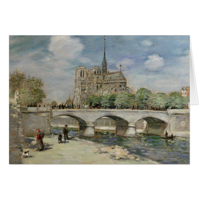Notre Dame de Paris, c.1900 (Vorderseite (Horizontal))