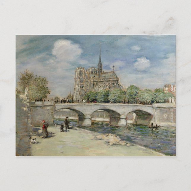 Notre Dame de Paris, c.1900 Postkarte (Vorderseite)