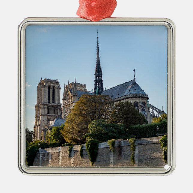 Notre Dame de Paris Cathedral - Frankreich Ornament Aus Metall (Vorne)