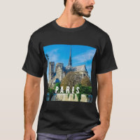 Notre Dame de Paris en France T-shirt