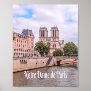 Notre Dame de Paris Frankreich Katholische Kathedr Poster