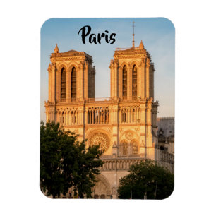 Notre Dame de Paris in der goldenen Stunde - Paris Magnet