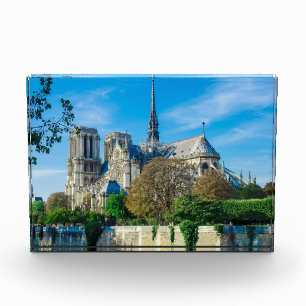Notre Dame de Paris in Frankreich Fotoblock