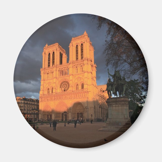 Notre Dame de Paris Magnet (Vorne)
