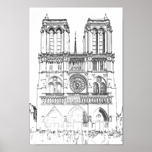 Notre Dame de Paris Poster (Vorne)