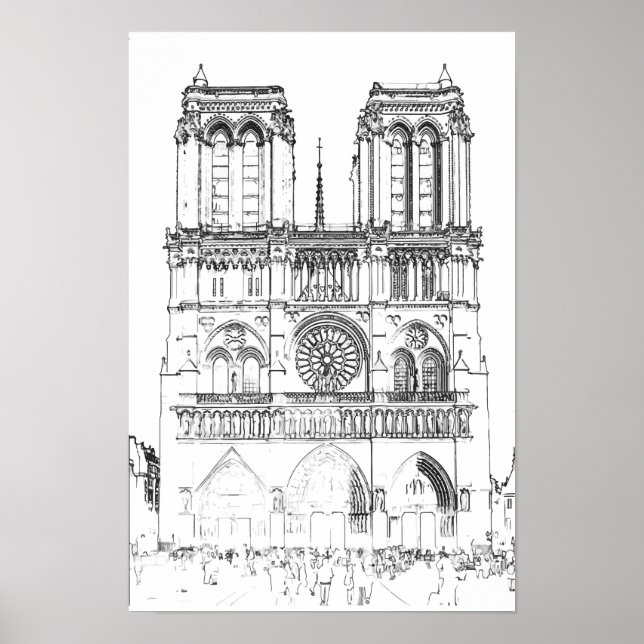 Notre Dame de Paris Poster (Vorne)