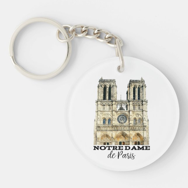 Notre-Dame de Paris Souvenir France Cathédrale (Devant)