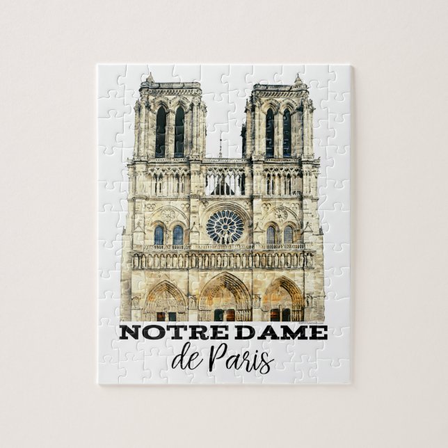 Notre-Dame de Paris Souvenir Frankreich Kathedrale (Vertikal)