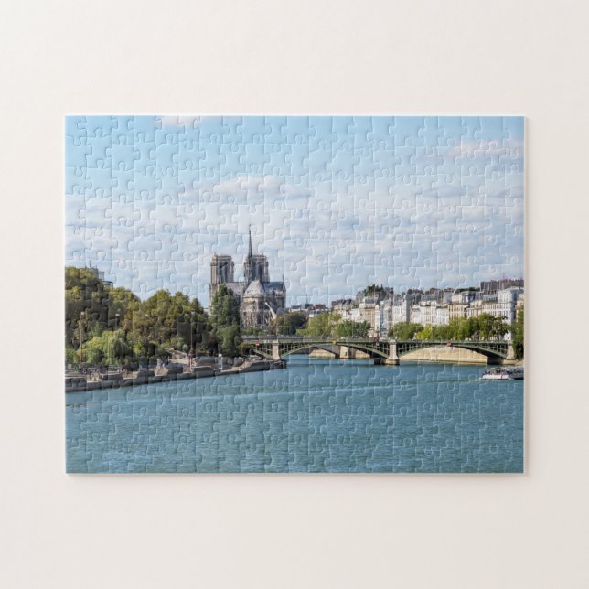 Notre Dame de Paris und Seine - Frankreich (Horizontal)