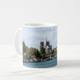 Notre Dame de Paris View von Pont d'Austerlitz Kaffeetasse