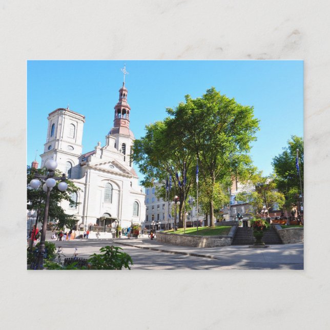 Notre Dame de Quebec Basilica San Salvatore - der  Postkarte (Vorderseite)