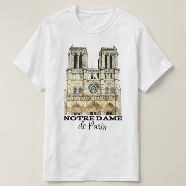 Notre-Dame de T-Shirt (Design vorne)