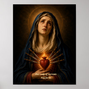 Notre-Dame des Douleurs Impression d'Art - Sept Do