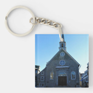 Notre Dame des Victoires, Old Quebec City, Kanada Schlüsselanhänger