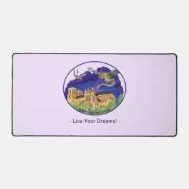 Notre Dame Desk Mat - Träume Schreibtischunterlage