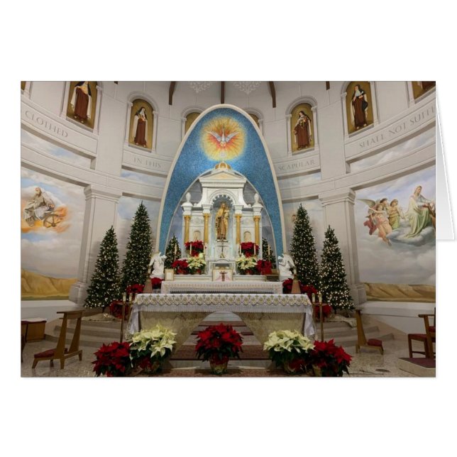 Notre-Dame du Mont Carmel Catholique Kenosha WI (Devant horizontal)