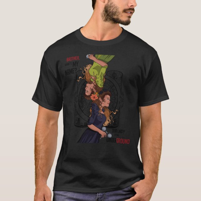 Notre Dame Du T-Shirt Classique Souterrain (Devant)