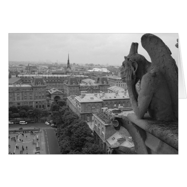 Notre Dame Gargoyle 2 (Vorderseite (Horizontal))