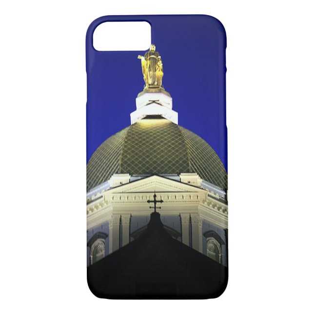 Notre Dame-Haube iPhone 7 Fall Case-Mate iPhone Hülle (Rückseite)