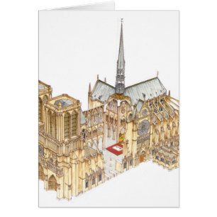 Notre-Dame-Kathedrale. Paris Frankreich