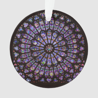 Notre-Dame-Kathedrale Paris Rosenfenster Ornament