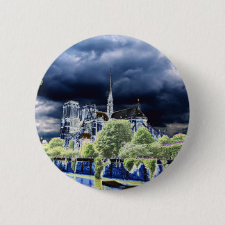 Notre Dame, Paris 4 Button