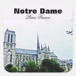 NOTRE DAME PARIS FRANCE autocollants